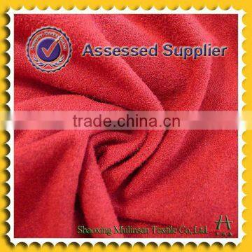 Fashion red dyeing tr spandex fabric for garment