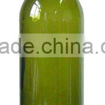 Glass wine bottles