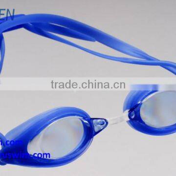 Factory Supply swimming goggles Anti-Fog Water Seal Mirrored Swim Goggles