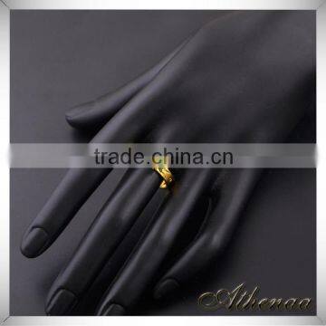 Green Stone Girls Brass Jewelry Wholesale Kundan Ring Designs photo-3