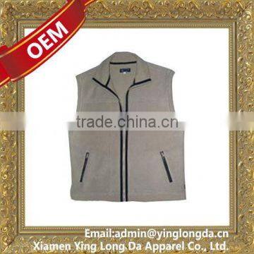 Popular useful polyester twill fabric vest