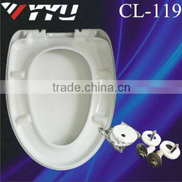 CL-119 Toilet Seats; UF Soft Close Toilet Seat With Metal Hinges photo-2