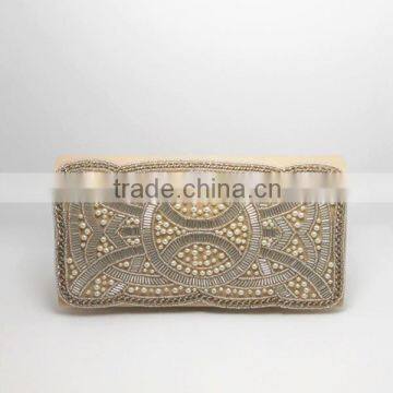 Guangdong factory Designer beaded evening clutch bag