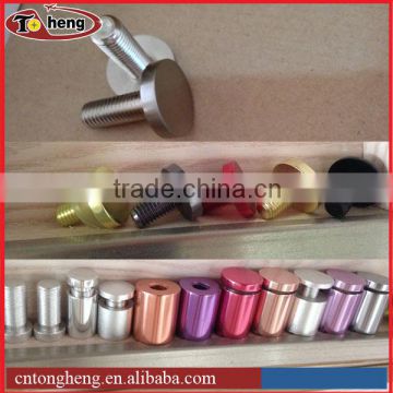 Precision Stainless Steel Glass Standoff with Threaded Stud