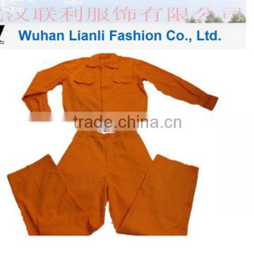 new design high quality long sleeve boiler suit work workwear uniform coverall manufacture in china