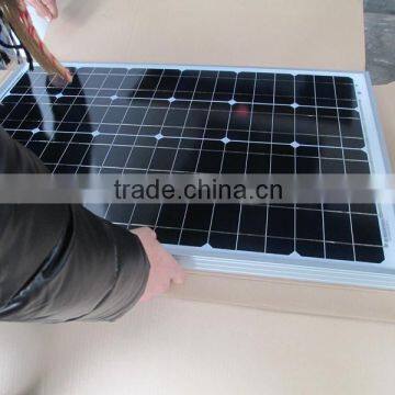 Polycrystalline or monocrystalline solar panel for home use