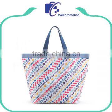 Customized large size women tote bag for shopping                        
                                                                                Supplier's Choice