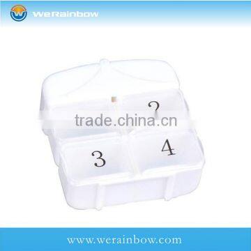 plastic 7 day travel pocket pill box