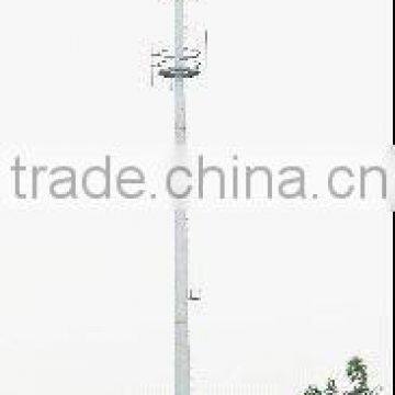 Concealed antenna communication connection steel pole GSM tower China Manufacturer