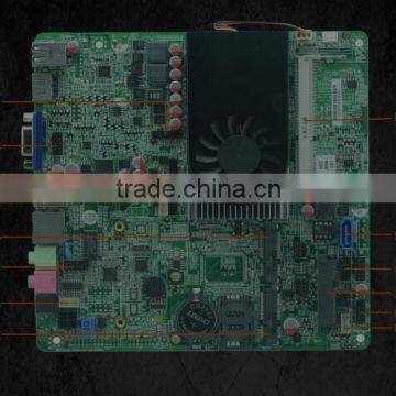 Dual core 1037U, super slim Mini iTX board, 17 x 17, mini industrial computer board