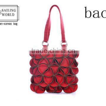 2016 Fashionable Large Size PU Leather Lady Shoulder Bag photo-4