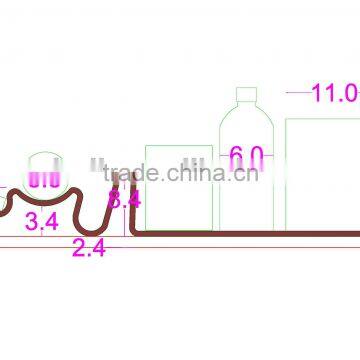 Backlit Bathroom Amenity Tray Square Serving Acrylic Tray Wholesale photo-5