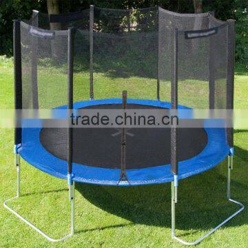 WHOLESALE 2014 NEW DESIGN FITNESS 12FT TRAMPOLINES WITH BLUE SPRING PAD photo-2