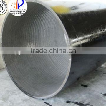 Bimetal abrasion resistant composite pipe