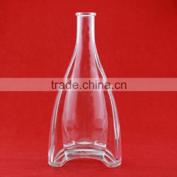 High quality glass bottles 1l liquor bottle 1l water bottle