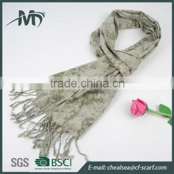 Woven Lady Scarf Printing Patternviscose Scarf for Women photo-2