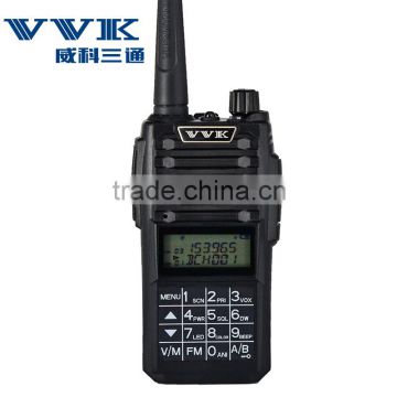 Ham cheap handheld uhf vhf radio with keypad