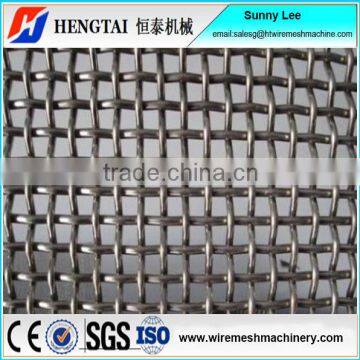 Anping Hengtai Semi Automatic Mine Sieving Mesh Weaving Machine/Crimped Wire Mesh Machine photo-6