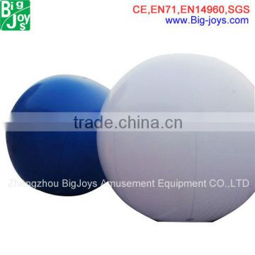 Promotional round inflatable balloons