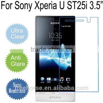 OEM factory china 9h tempered glass screen protector for sony xperia u st25i