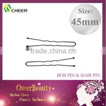 Black Wave u Shaped Hair Pin