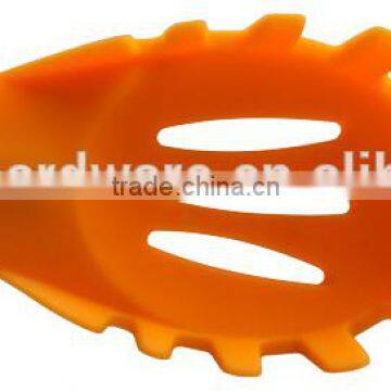 F01-5 Spaghetti Scoop/spaghetti Server/silicone Utensils With Wooden Handle photo-5