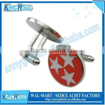 Magnetic Hard Enamel Design Custom cufflink