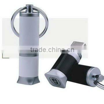 cylinder grey metal flash disk