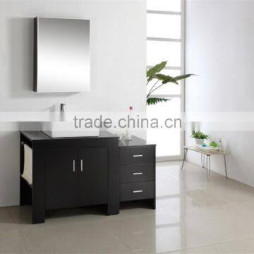 Black Color Bathroom Vanity Cabinet