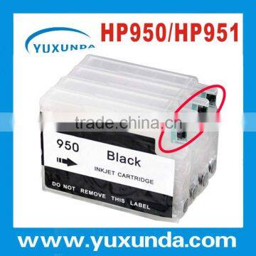 Ink cartridge for HP officejet 6700/6100/6600 with resettable chip