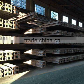 BS 70kg/m crane steel rails for Israel