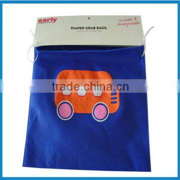 Handled style custom printed nonwoven bag