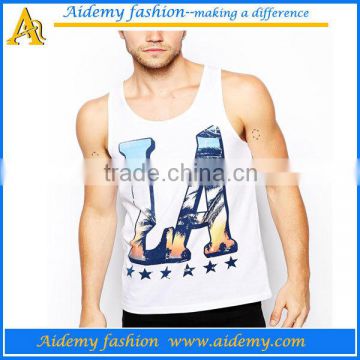 newest posting summer wear cotton tank top