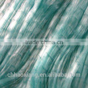 green Nylon fishing nets with double knots