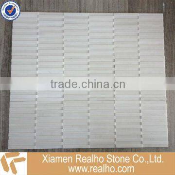 nature crystal white mosaic tiles