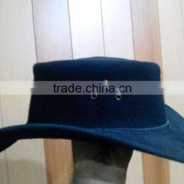 SUPER SUEDE LEATHER COWBOY WESTERN AUSI STYLE OUTBACK BUSH HAT