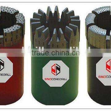 High Performance 14MM Core Drill Bits turbo / BWL NWL HWL PWL Impregnated diamond core drilling Bit