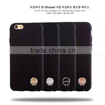 Wholesale Cheap TPU Material Round Metal Cellphone Case Cover With Lanyard for Iface Brand for Apple Iphone 6 /6s photo-6