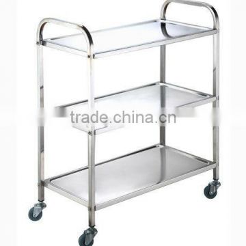 Stainless steel Hot pot cart (3 layers)