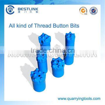 Quarry Hard Rock Small Hole Air Drill Retrac Button Bits