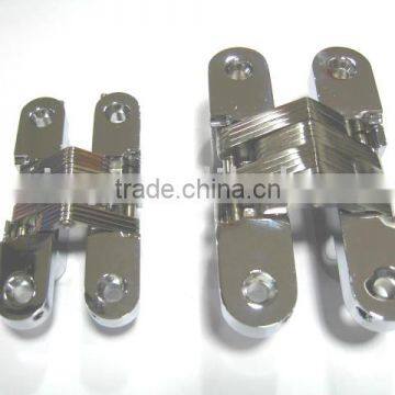 Chrome Plated Zinc Alloy Concealed Hinge (invisible hinge)