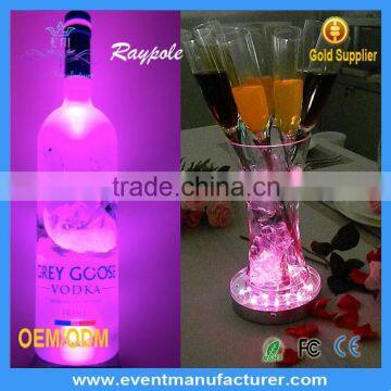 Amazing Single Color 10cm LED Liquor Bottle Light for Bar