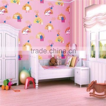 Decorative mural soundproof luxury non-woven wallcovering