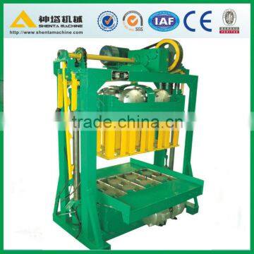 QTJ4-60 mini manual interlocking brick making machine price