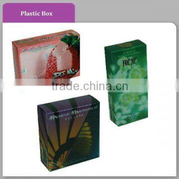 Plastic/PP/PVC Packaging Box For Food and Gift