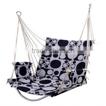 Cotton Colorful Indoor Hanging Hammock Swing Chair,hanging chair with armrest