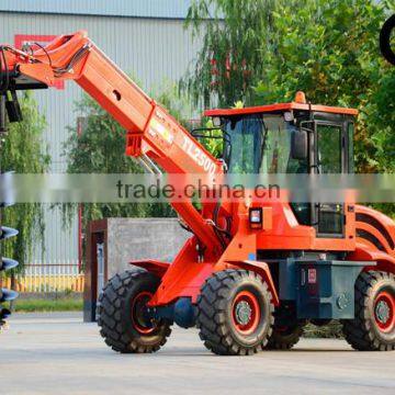 Weidemann tractor front end wheel loader TL2500 telescopic handler with quick hitch