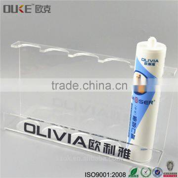 new design desktop clear acrylic shampoo holder