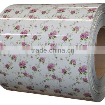 Flower pattern prepainted galvanized iron sheet with price