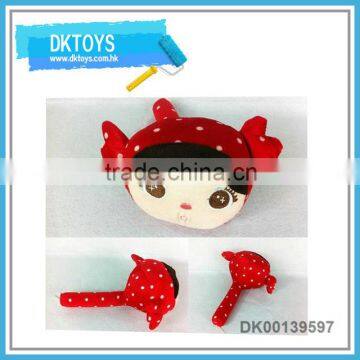 Hot Sale New Candy Girls Music Hammer 10Pcs/Bag Plush Toys Kids Item